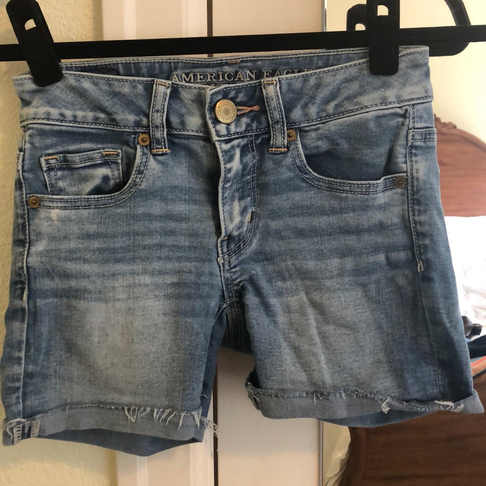 American Eagle Super Stretch Cutoff Shorts